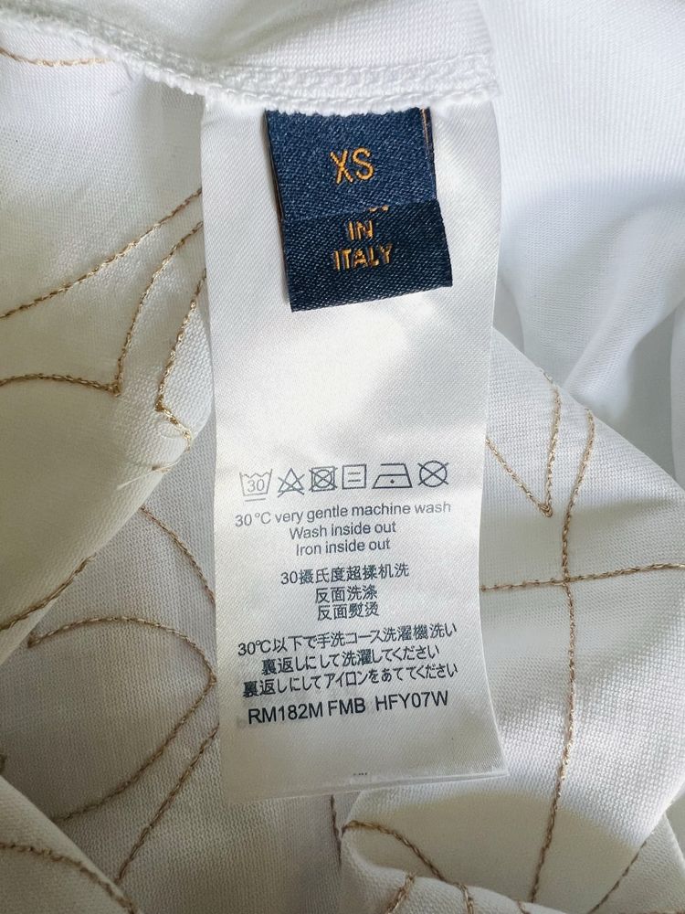 LV LOUIS VUITTON Koszulka męska tshirt nowy biała