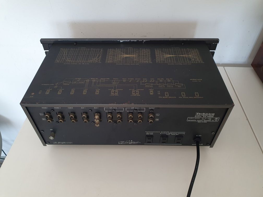 Technics Su-9200 , przedwzmacniacz stereo