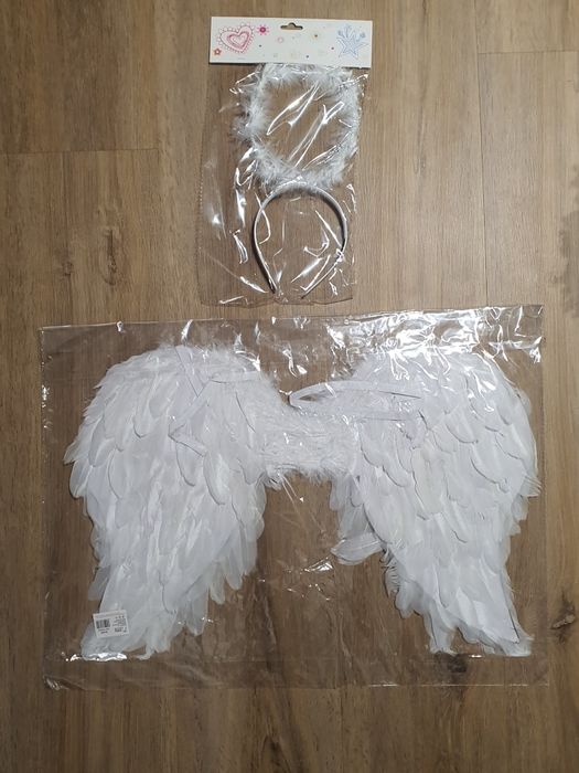 Skrzydla Aureola Aniołek Jasełka przebranie