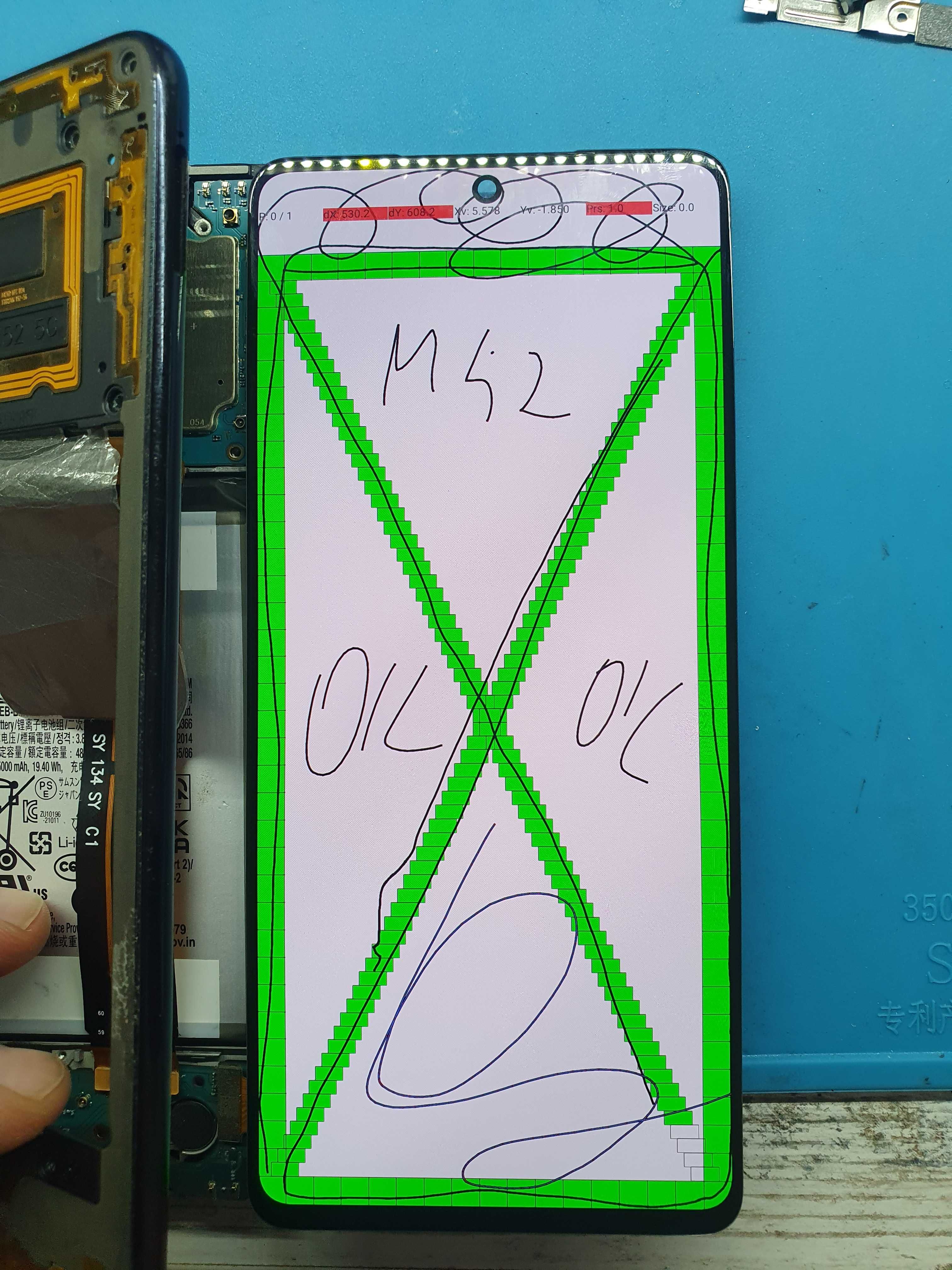 Samsung A31 (A315) A325 (M325) дисплей оригінал A165 A50 M52 S21Fe