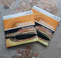 Struny D'Addario ez900 nowe do gitary akustycznej