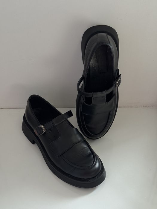 Лофери шкіра чорні