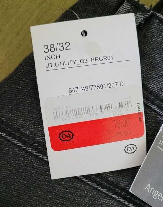 Джинси C&A Angelo Litrico, Розмір 38,