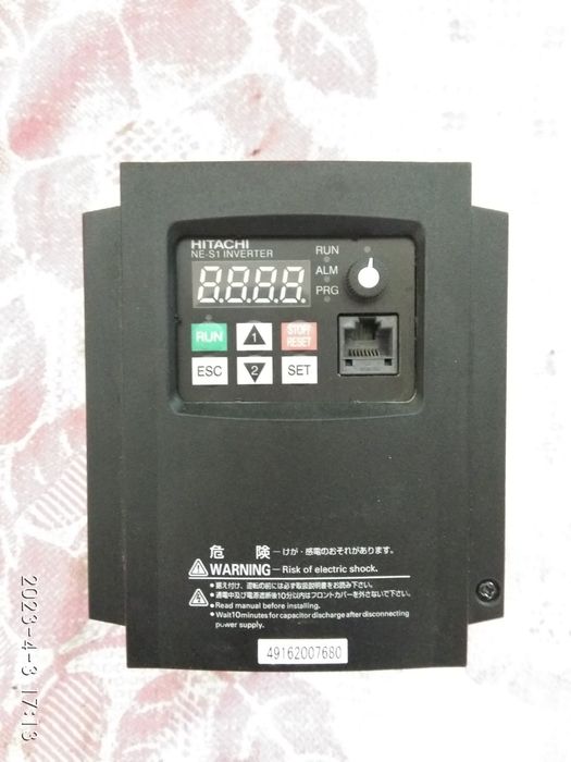 Частотний перетворювач Hitachi NES1-015SBE