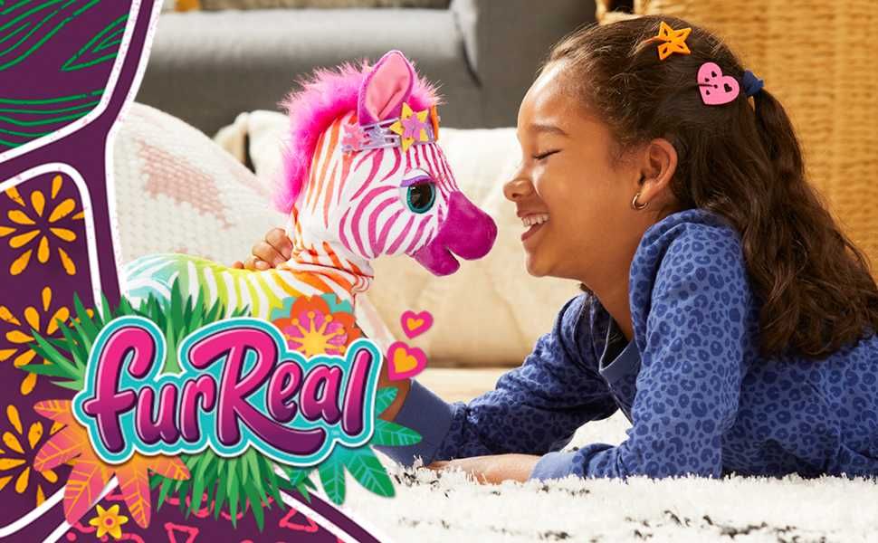 Интерактивная радужная Зебра furReal Zenya My Rainbow Zebra F6373