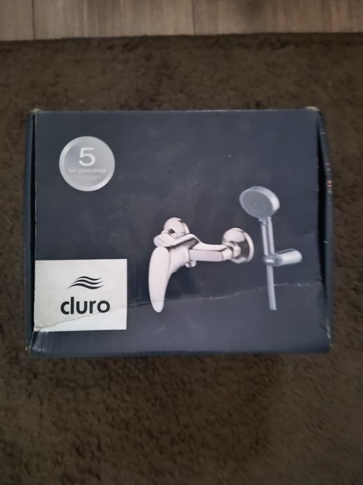 Bateria natryskowa Cluro 07.06-W + zestaw

natryskowy, chrom