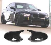 CAPAS DE ESPELHOS RETROVISORES PARA BMW E92 E93 06-10 LOOK M3 PRETO BRILHANTE