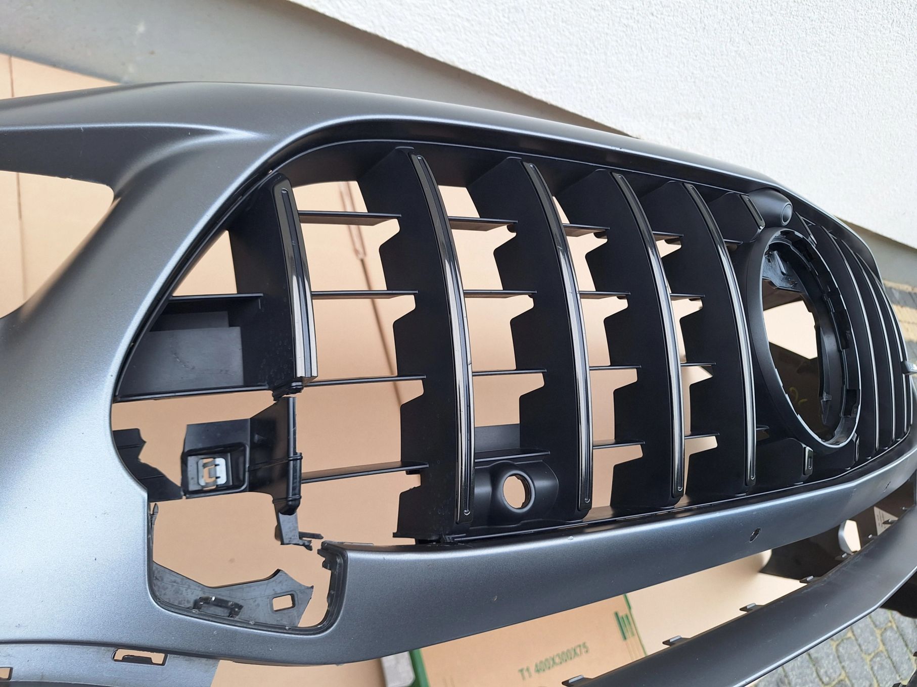 MERCEDES CLA AMG 45S 45 4.5 118 W118 19-23 ZDERZAK PRZÓD PRZEDNI+GRILL ORYG A1188857601 WYSYŁKA 24H