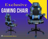 Fotel gamingowy dla Gracza Extreme EX Light Blue
