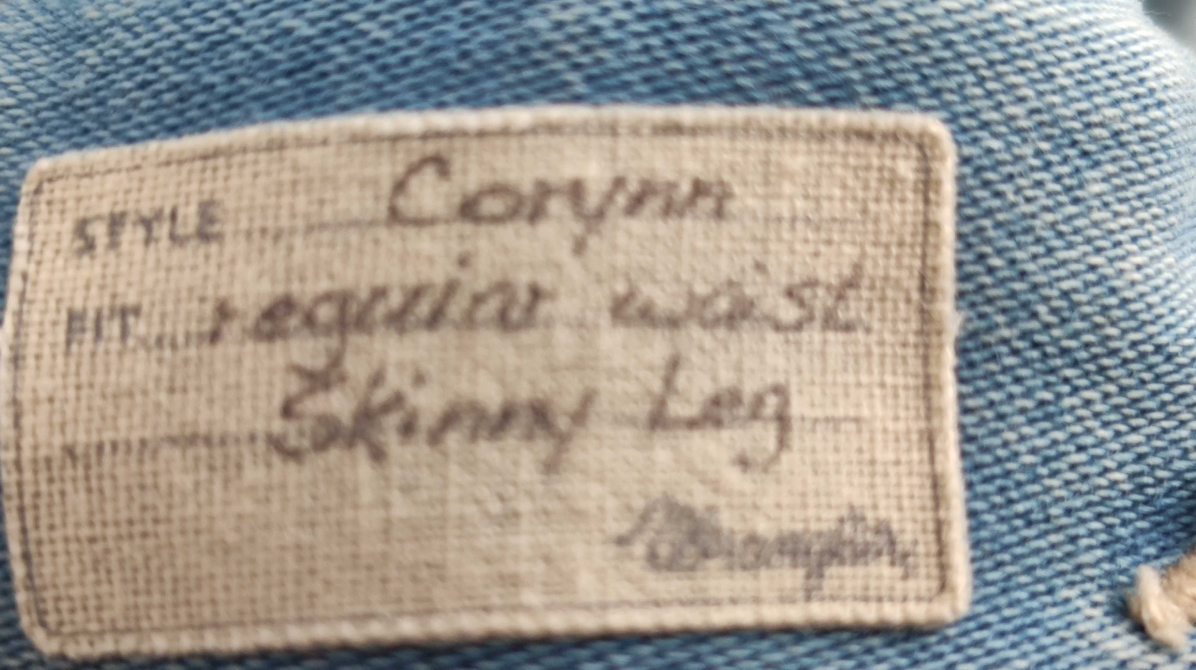 Wrangler jeansy Blue Corynn damskie W26 L30 nowe