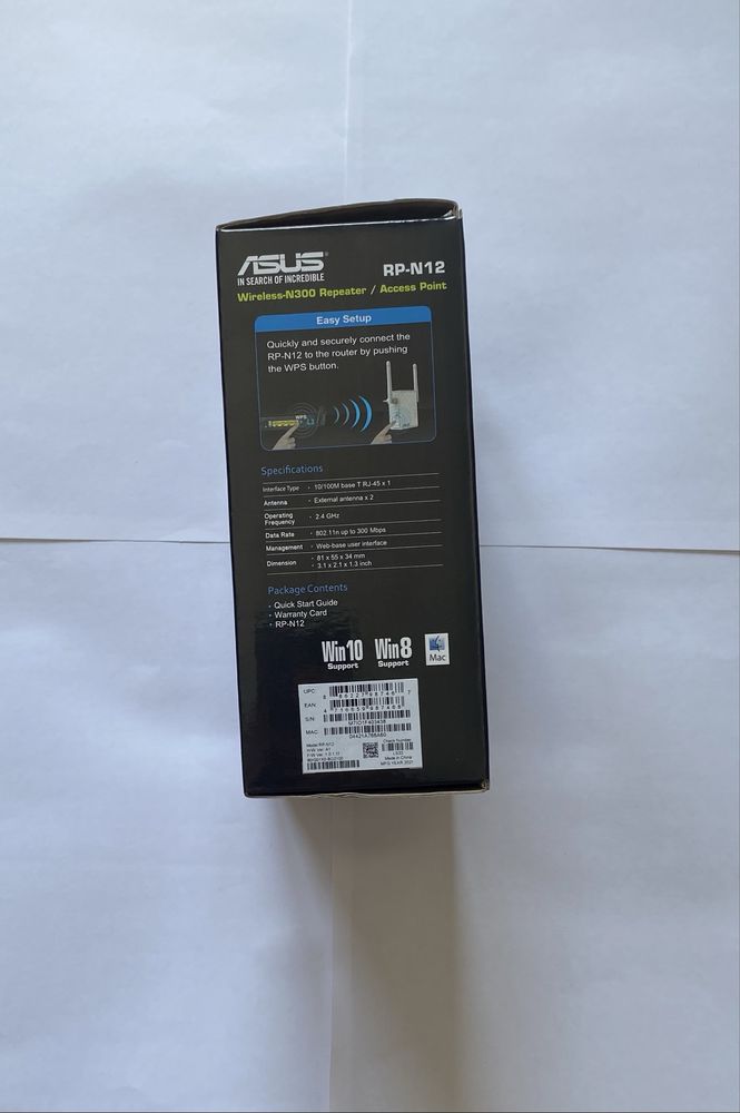 Router Asus RP-N12 Wireless-N300