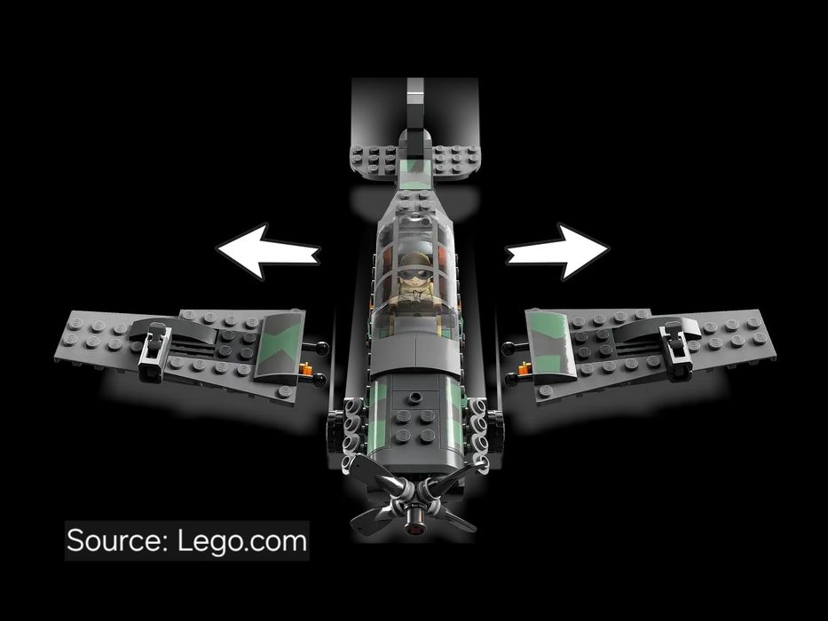 ENVIO GRATIS-LEGO 77012 Fighter Plane Chase (Indiana Jones)