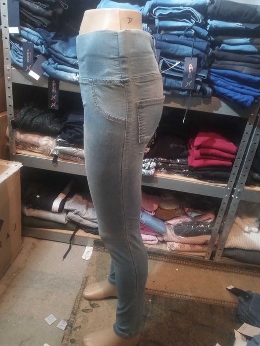 Nowe dżinsy  Be-Me tureckie z wysokim stanem m- xl