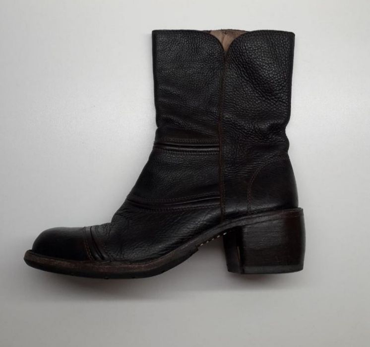 Шкіряні італійські черевики р.37,5-38