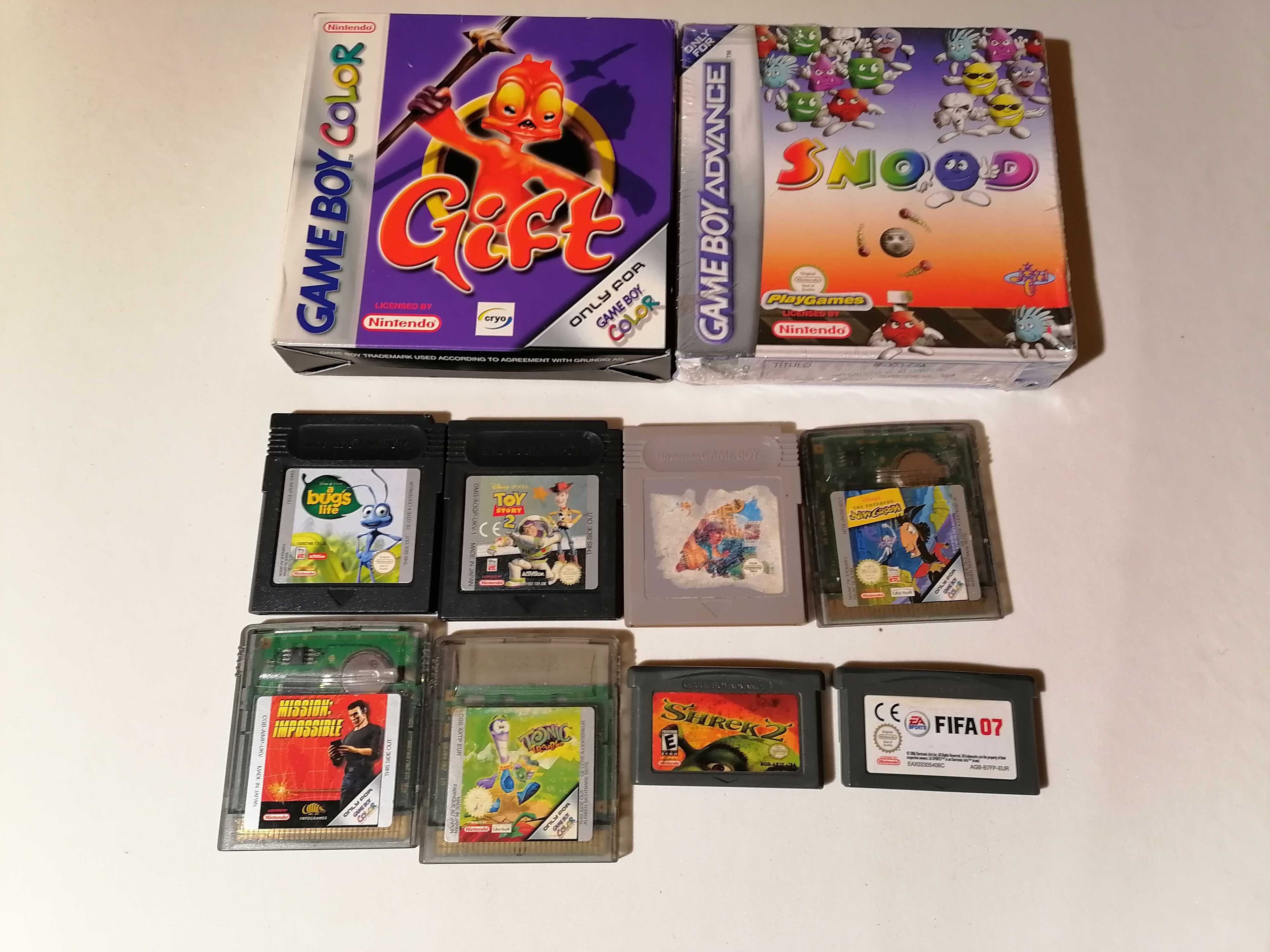 Jogos para Gameboy, Gameboy color e Gameboy advance