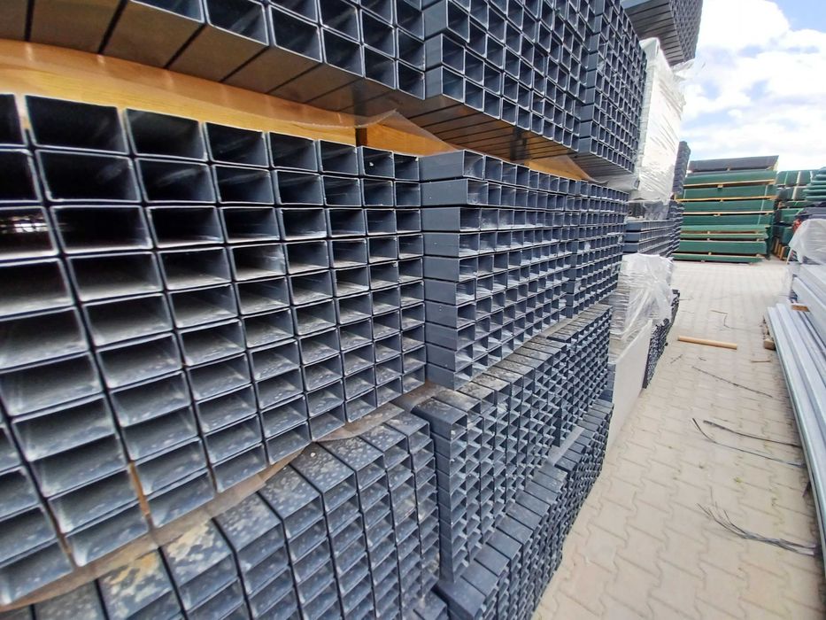 Słupek ogrodzeniowy 60x40x1,2x 200 cm - ocynk + RAL - producent