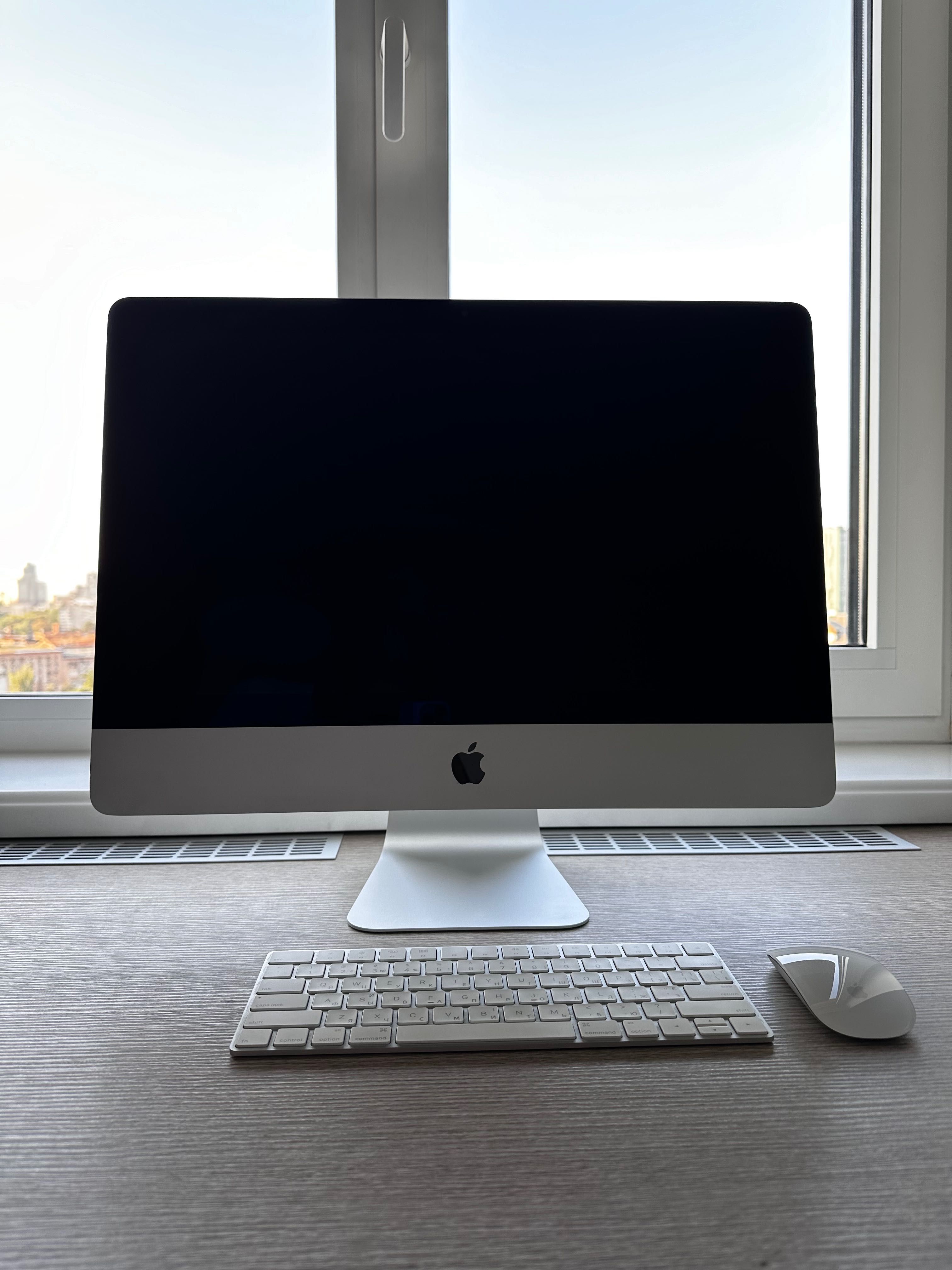 iMac 21.5 Retina 4K core i7/16Gb/1Tb + keyboard+mouse late 2015