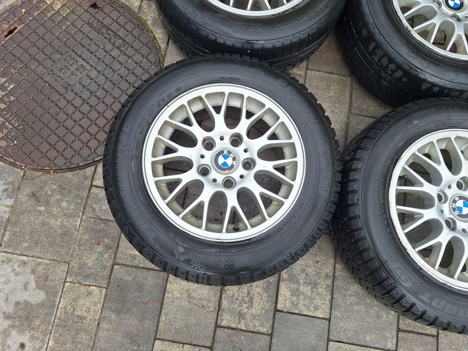 Felgi aluminiowe koła 15 cali BBS RX236 BMW e36 e46 5x120 szprychowe