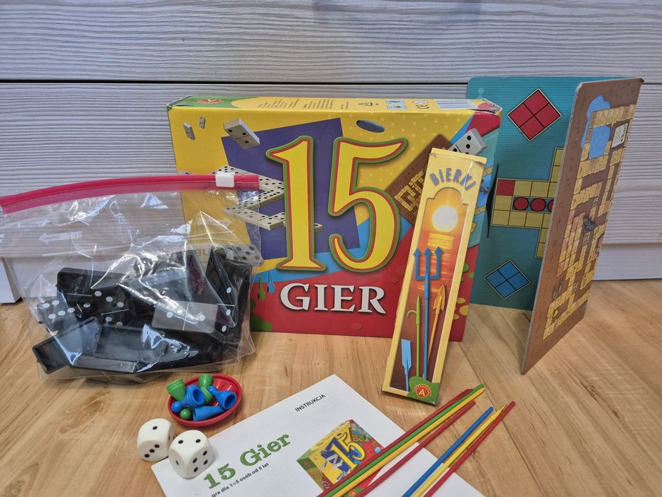 Gra planszowa "15 gier" Adamex