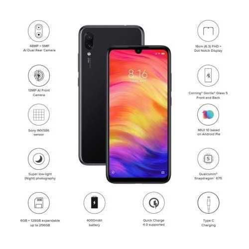 Телефон Xiaomi Redmi Note 7 4/64 GB смартфон