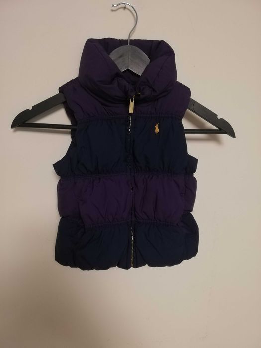 bezrękawnik puchowy Ralph Lauren 104 110 bezrękawnik 104 110