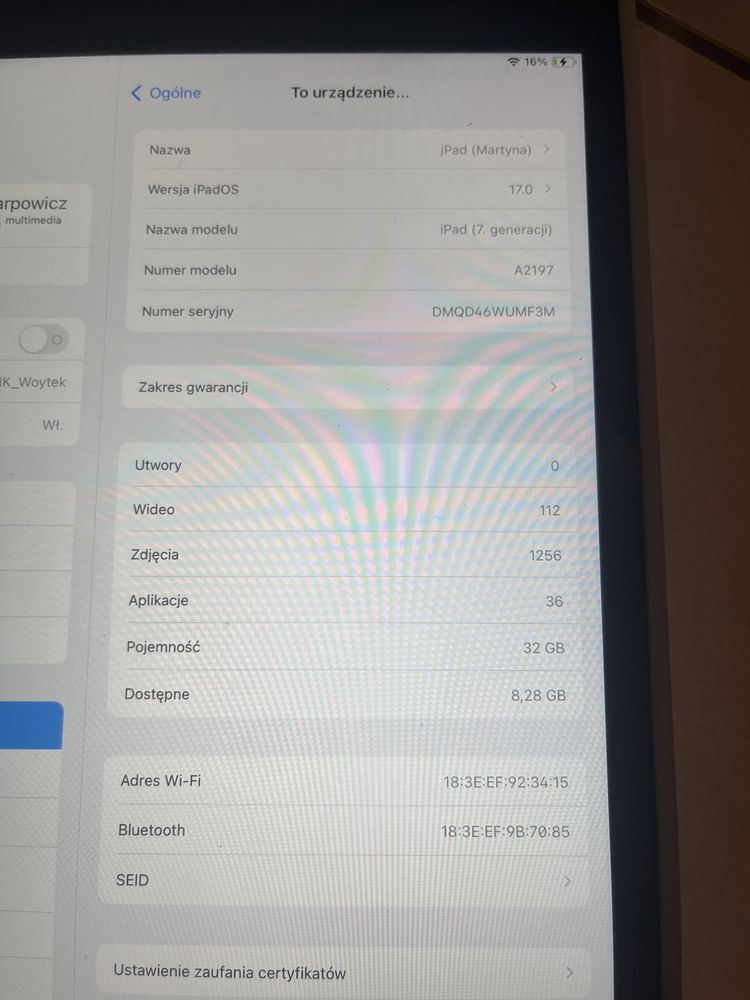 IPad 6th 32gb wifi