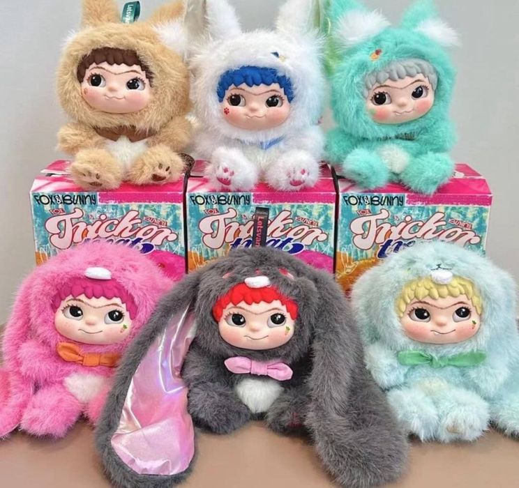Вакуку Wakuku  вакука іграшка, фігурка Fuzzy Trendy Fun Party
