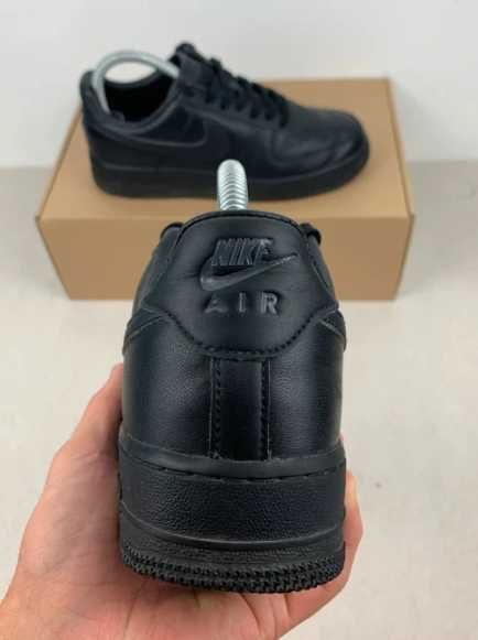 ButyDamskie Nike_Air_Force_1_Low_'07_Black_Uniseks R.45