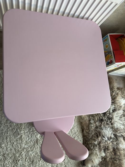 Набір дитячий з дерева, столик дитячий, стільчик дитячий