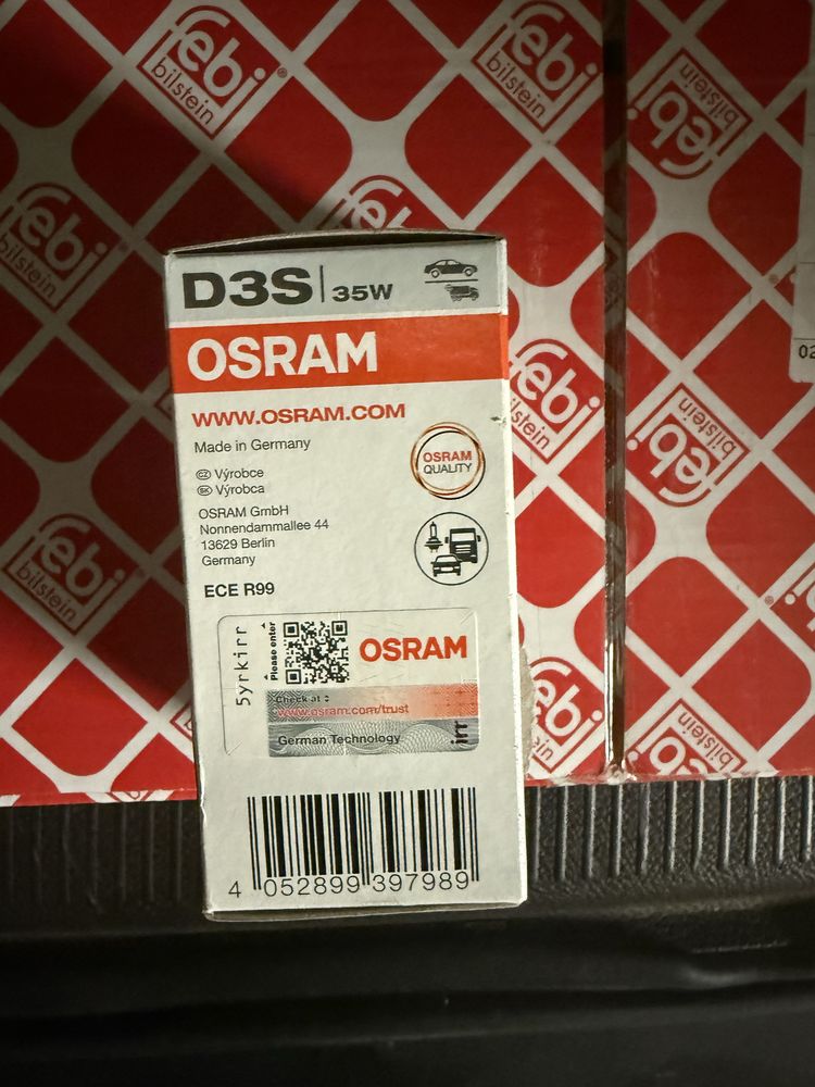 Zarnik xenon Osram D3S 35W zarówka