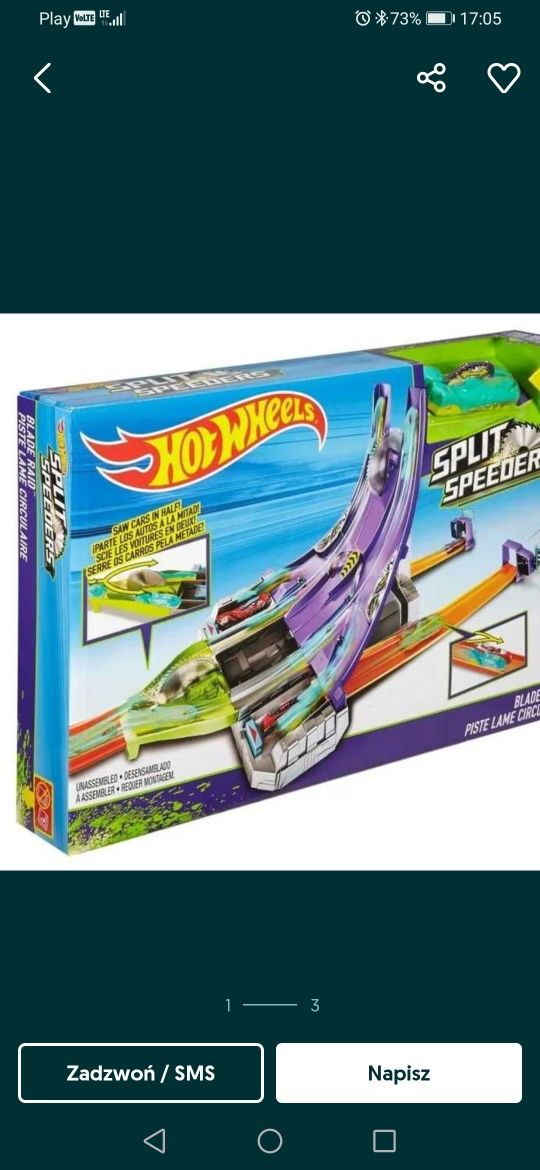 Tor hot wheels automagnesiaki