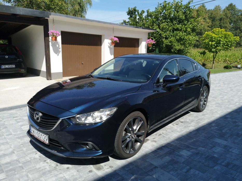 Mazda 6 2.5 + gaz, 2016r. 109255 km
