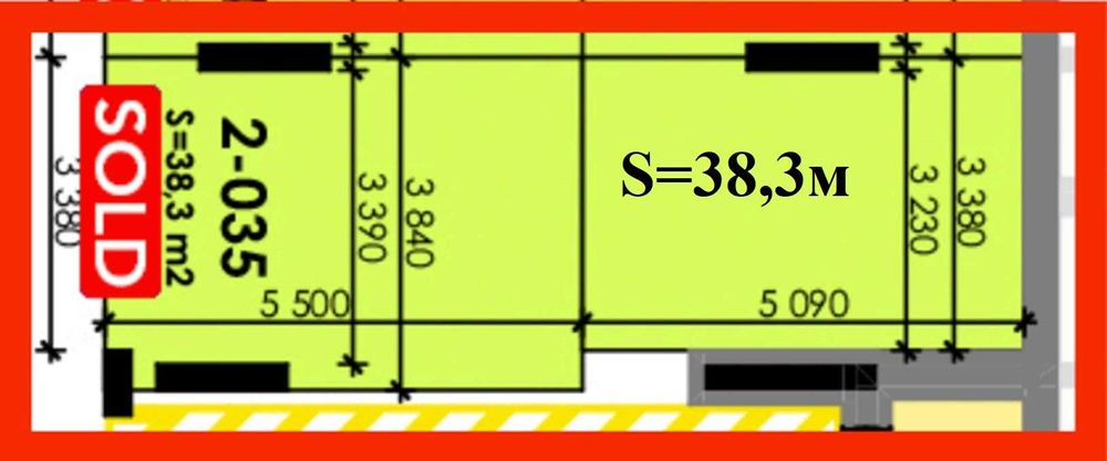 Паркинги Юніт Хоум Сіті, Ґарета Джонса 12, S=38м