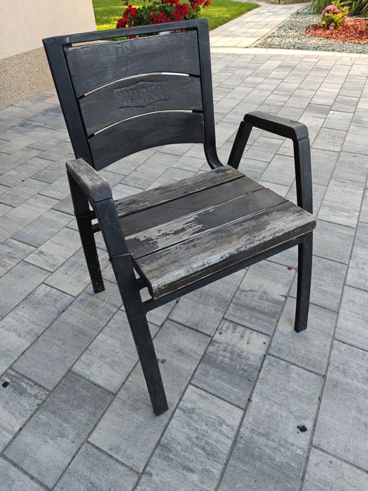 Krzesło ogrodowe, ogródek piwny