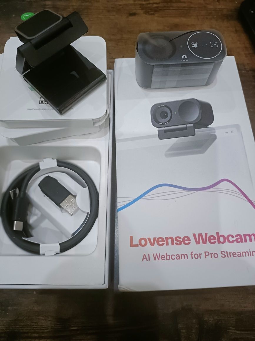 Webcam 4K com IA