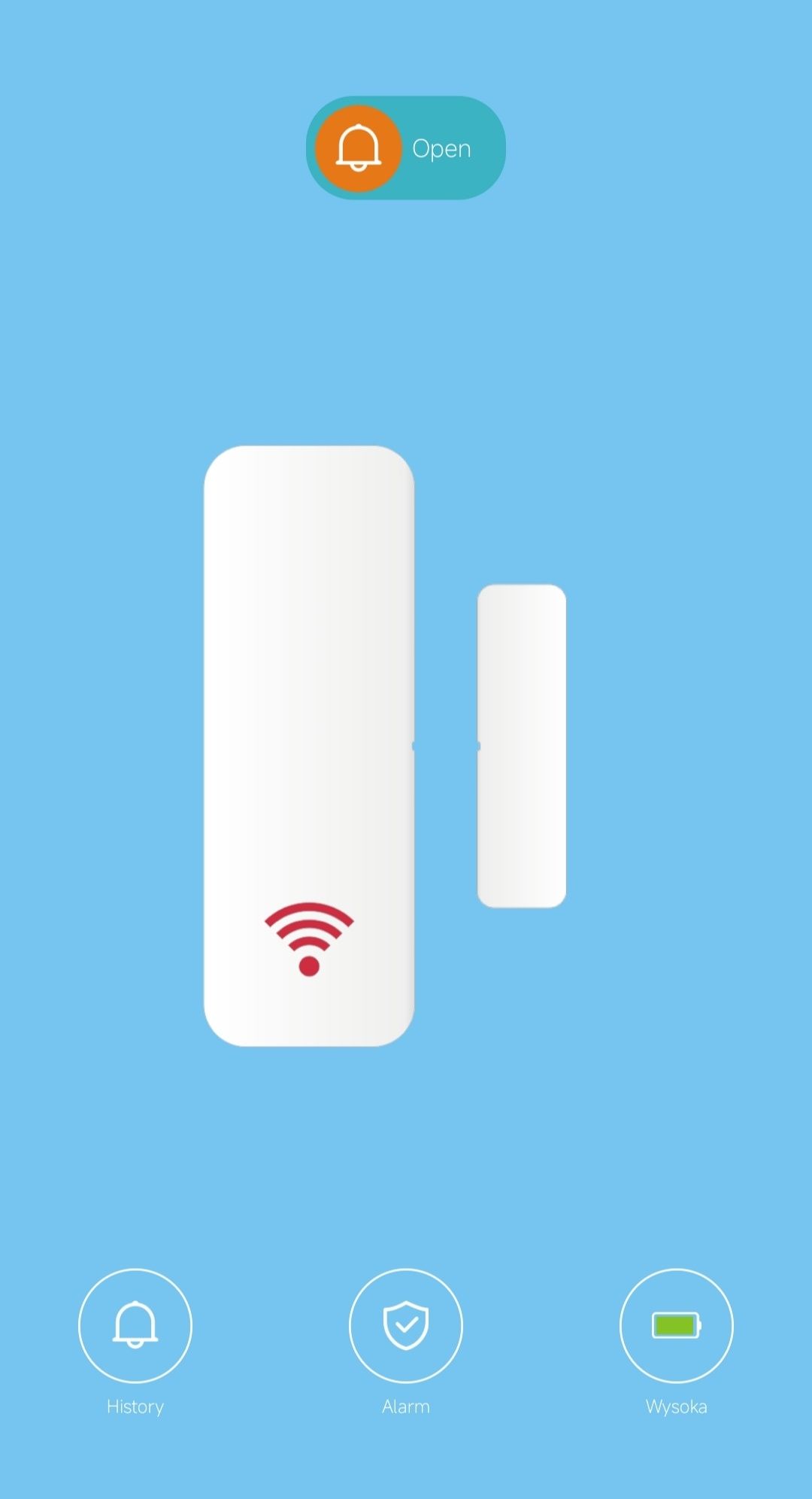 Czujnik drzwi/okien Intempo Smart (WIFI)
