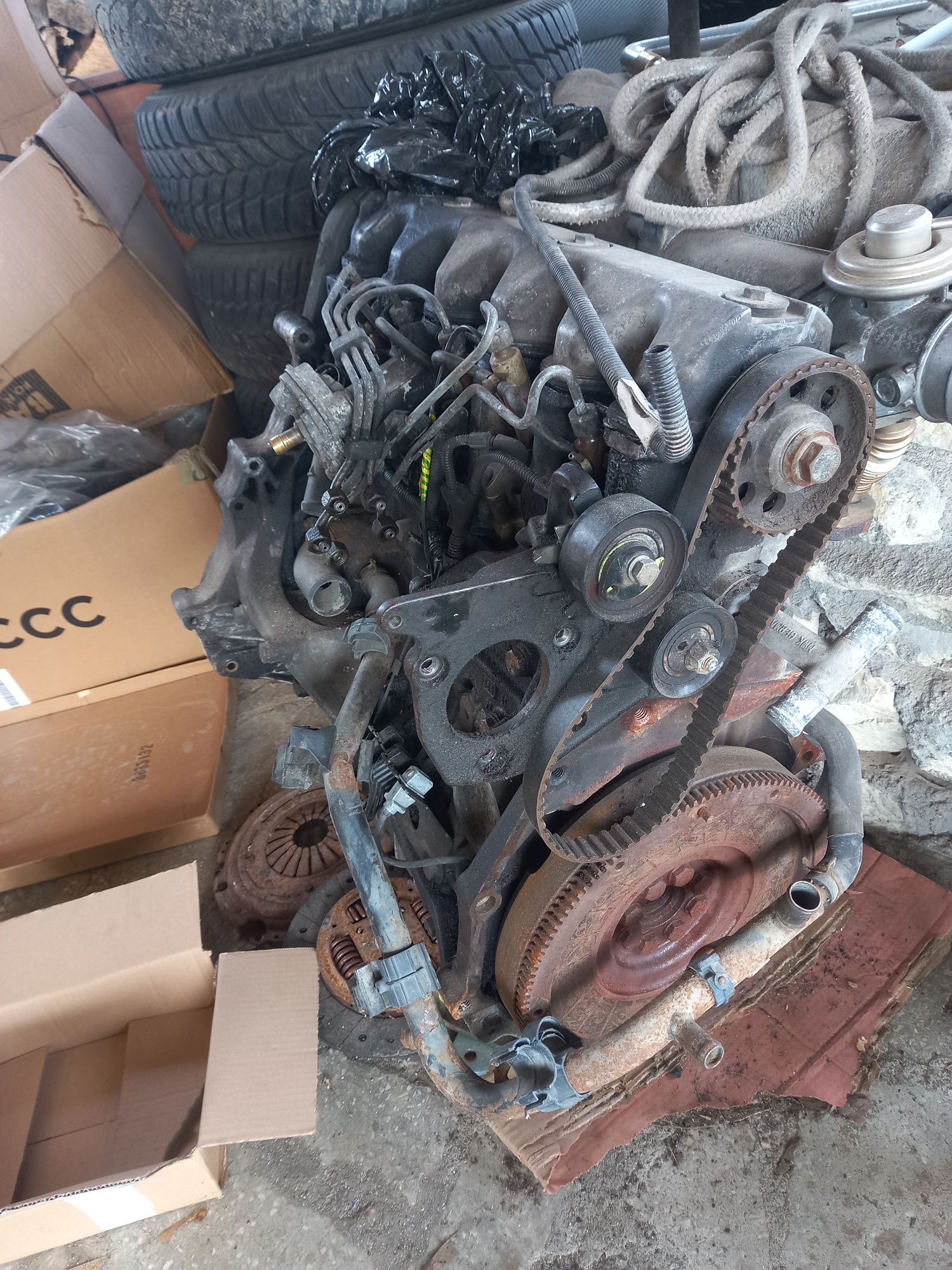 Vw t4 silnik axl axg acv słupek silnika