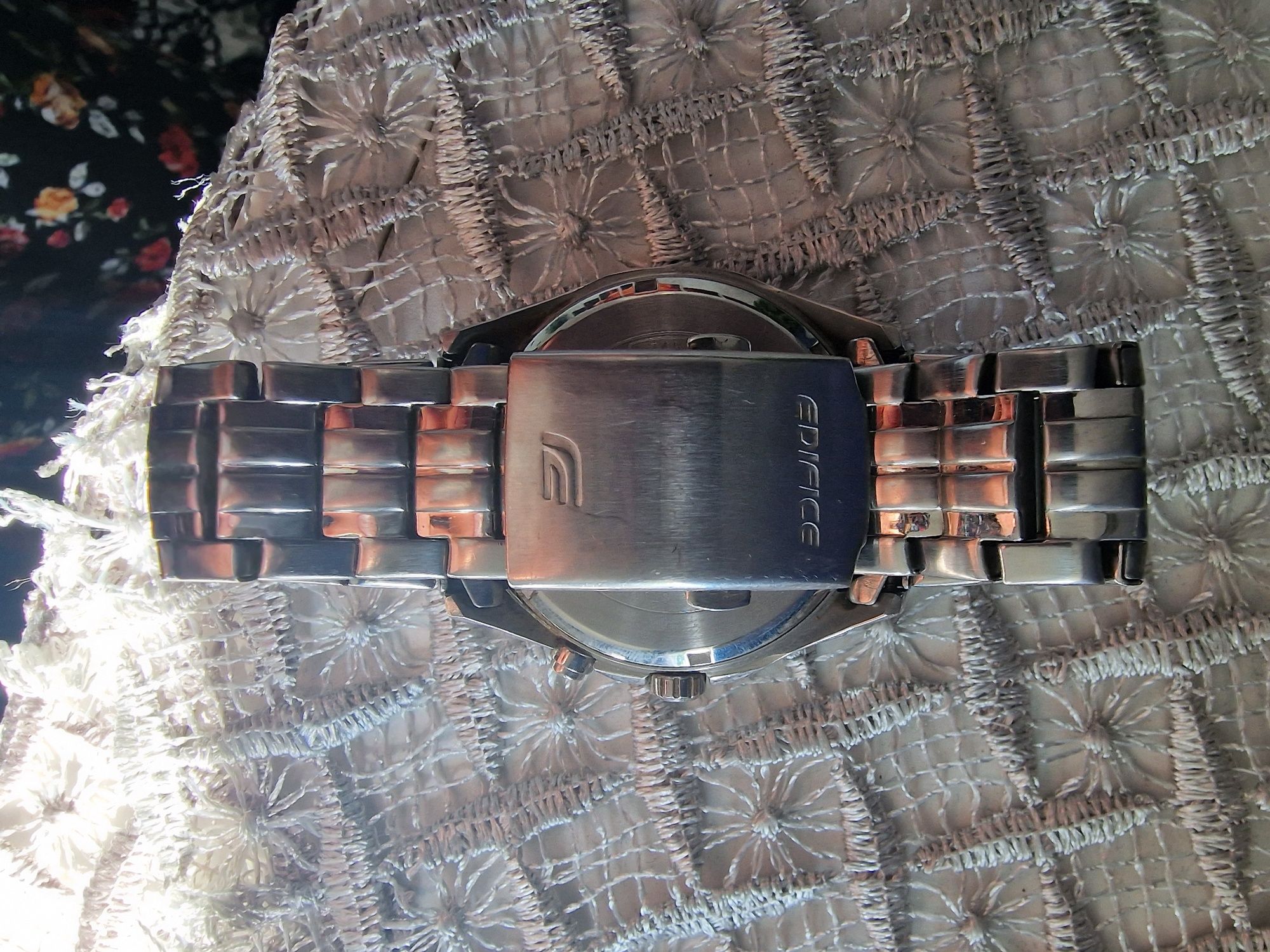 Zegarek meski na bransolecie casio edifice