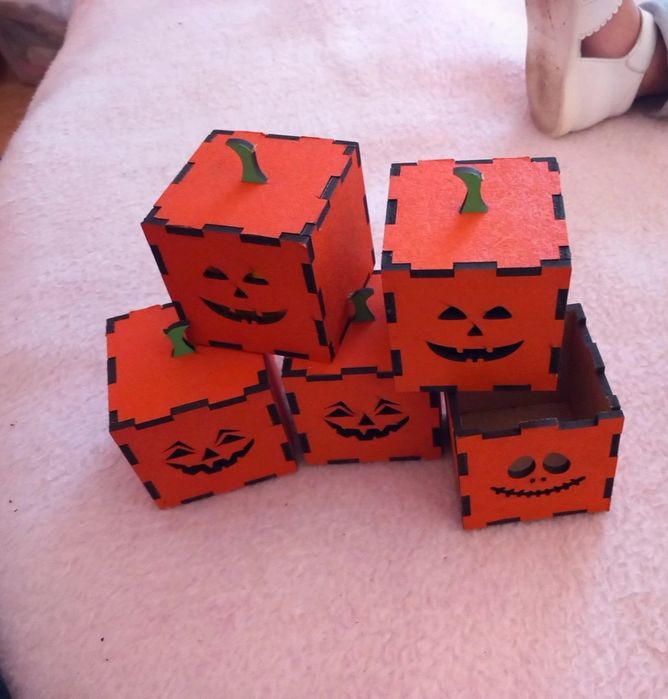 5 Caixinhas para halloween