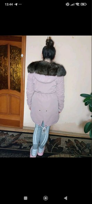 Куртка парка з натуральним хутром