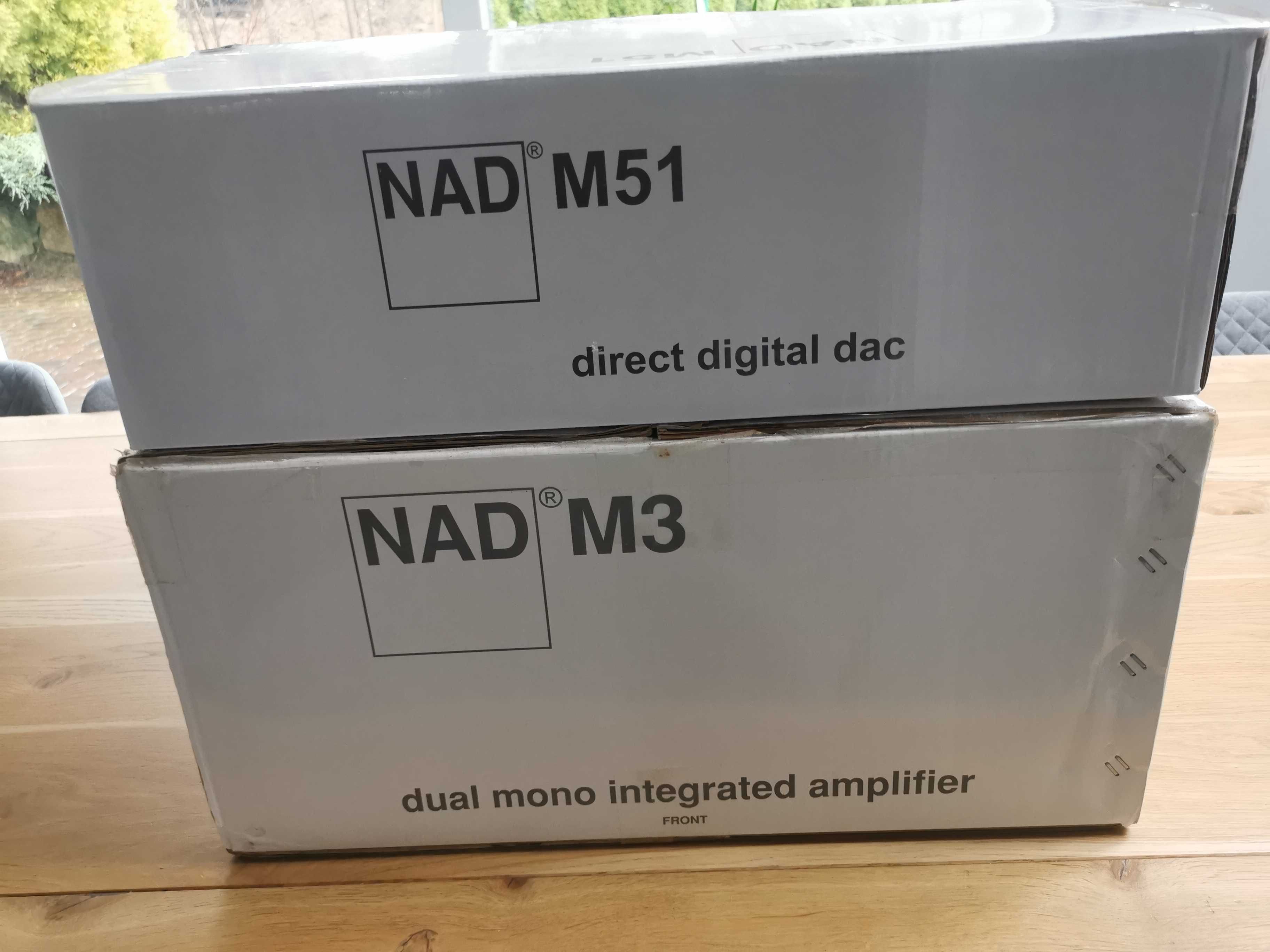 Nad Master M3 oraz M51 stan kolekcjonerski.