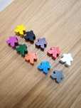 Dados, meeples e dice trays para jogos