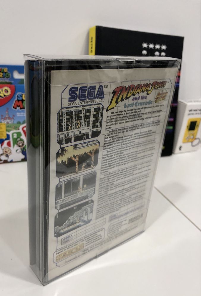 Caixa protetora para jogos Sega Master System / Mega Drive / NES