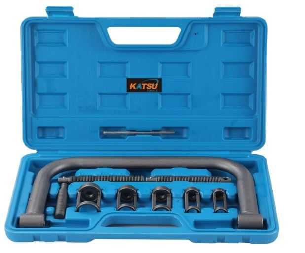 Kit  KATSU 10 peças 5 em 1 para compressão de molas de válvulas