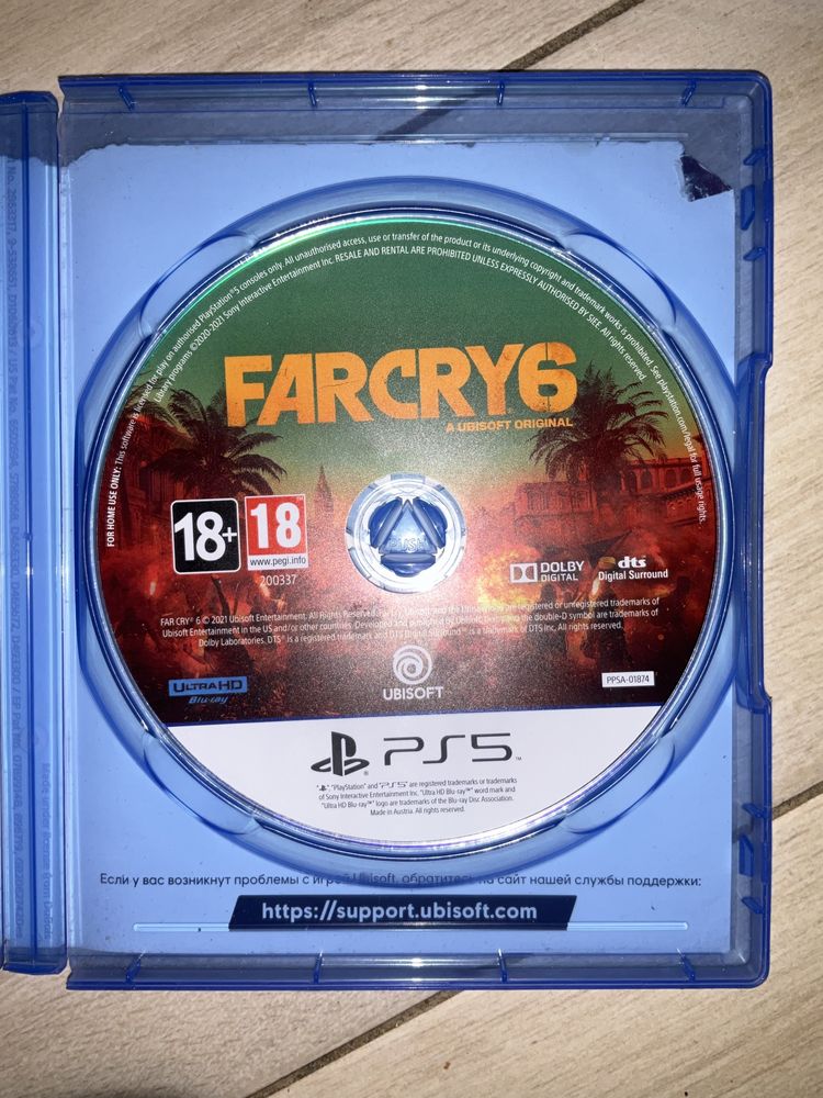 Far cry 6 4 ps 4 5 хорошее состояние дешево