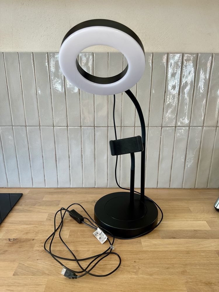 Lampa Lanespelare Ikea ring LED