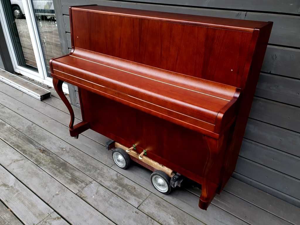 Pianino Nordiska Classica 112cm RENNER 1966r CIEMNY BRĄZOWY