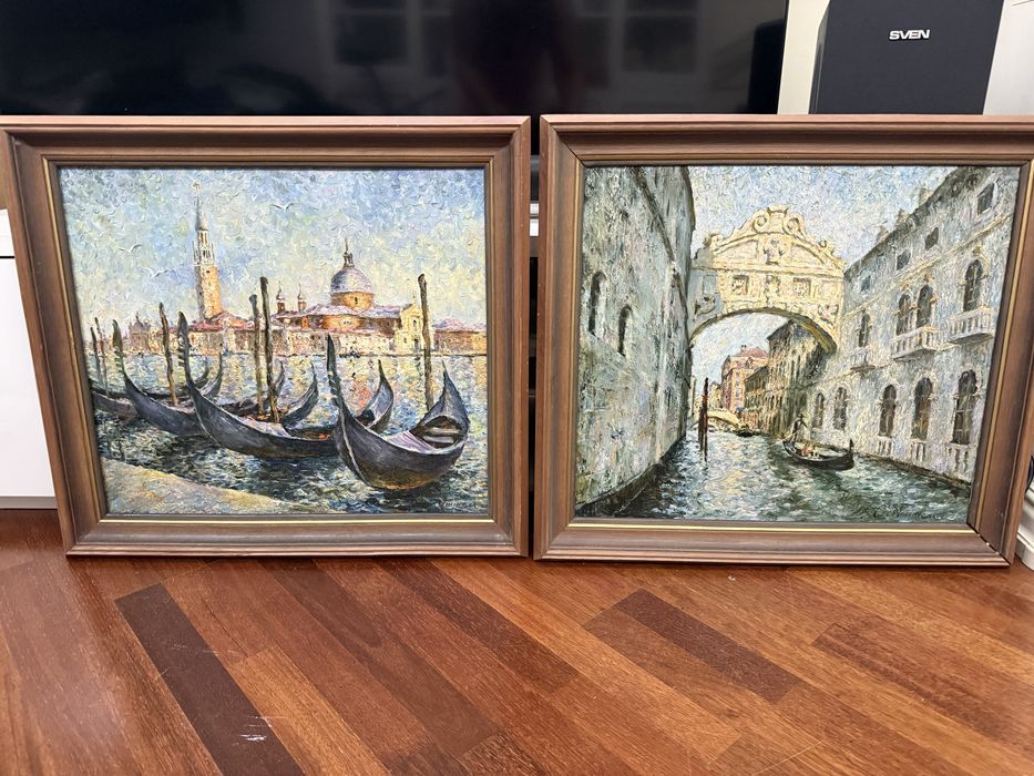 Картины масло. Авторская работа. Цена за 1 шт