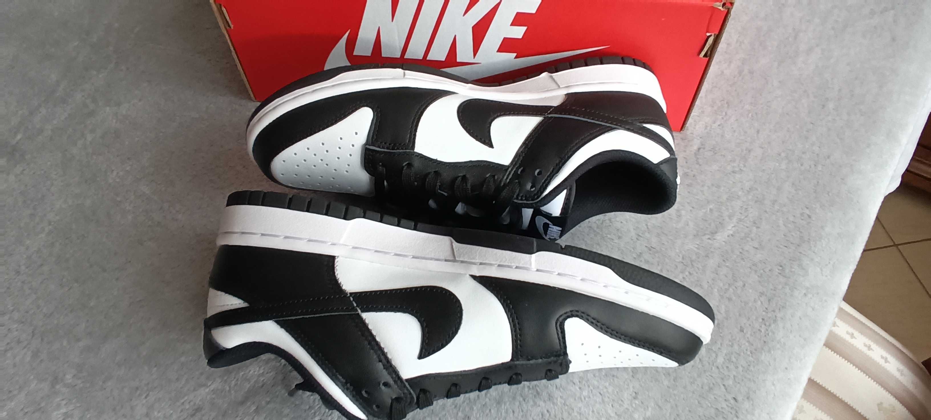 ( r. Eur 38 -24 cm.) Nike Dunk Low White Black Dunk Panda DD1503, 101