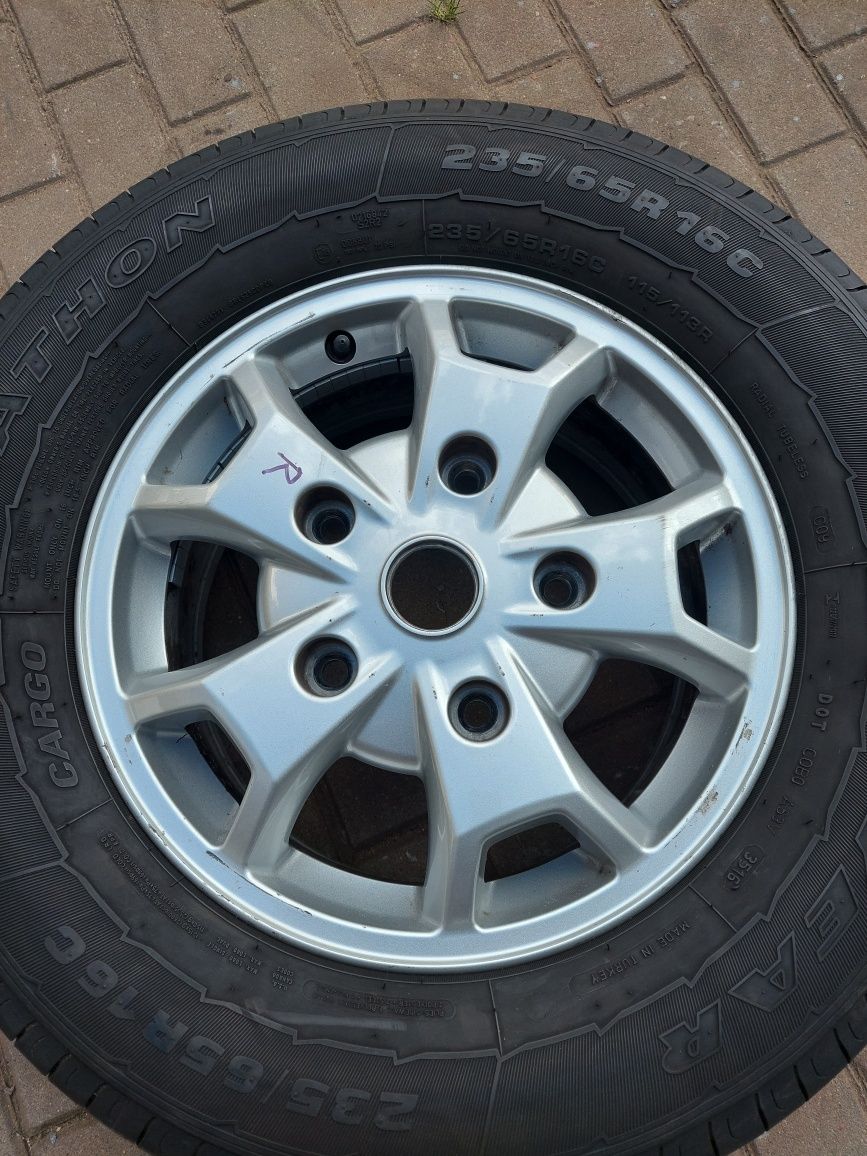 Felga aluminiowa koło zapasowe 5x160 Ford Transit 6.5 X 16 ET 60